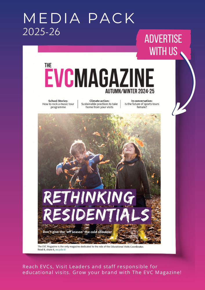 Cover of the EVC Magazine media pack